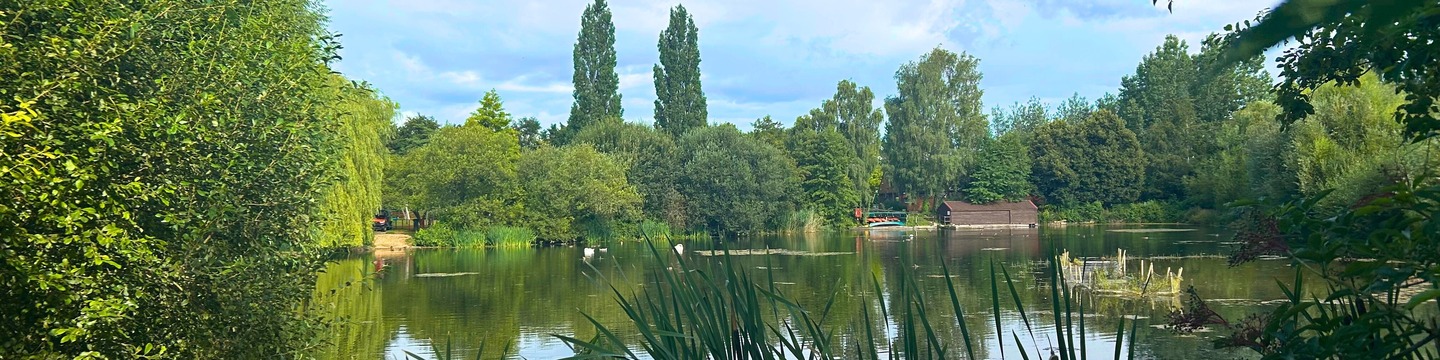 View across Charlton Lake